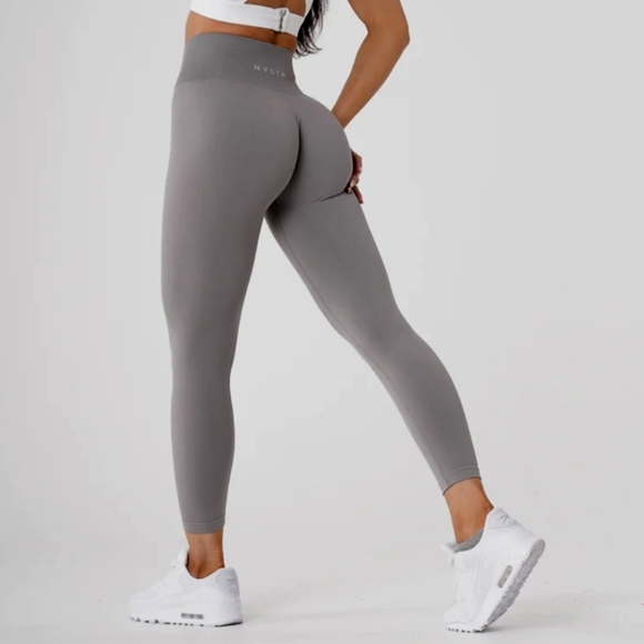 NVGTN Pants - NVGTN Solid Seamless Legging Grey Women's XS